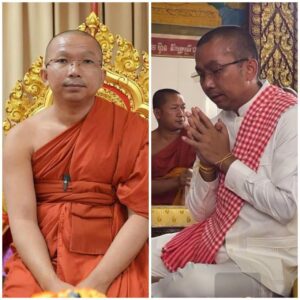 ព្រះធម្មវិជ្ជា ជួន កក្កដា ព្រះវិន័យធរគណខេត្តតាកែវ​ និងជានាយកសាលាពុទ្ធិកប្រាសាទនាងខ្មៅ លាចាកសិក្ខាបទនៅថ្ងៃនេះ បន្ទាប់ពីសាងផ្នួសជិត៣០ឆ្នាំ។