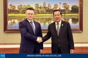 សម្ដេចអគ្គមហាសេនាបតីតេជោ ហ៊ុន សែន ប្រធានព្រឹទ្ធសភានៃព្រះរាជាណាចក្រកម្ពុជា