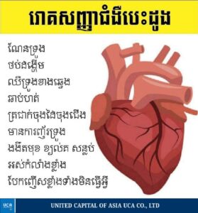 រោគសញ្ញាជំងឺបេះដូង🫀