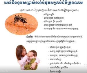 យល់ដឹងនូវសញ្ញាសំខាន់បំផុតសម្រាប់ជំងឺគ្រុនឈាម